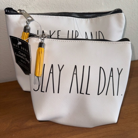 Rae Dunn Accessories - Rae Dunn Cosmetic Clutch Set